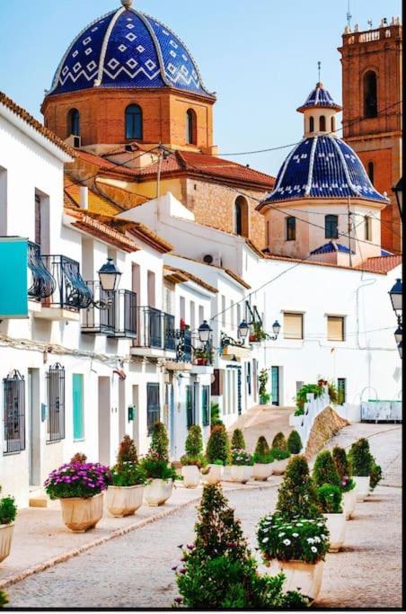Altea En El Casco Antiguo Con Patio Interior Apartment Exterior foto